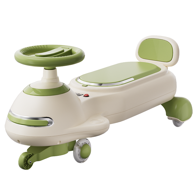 PP Material Boy Girl Adult Sitting Children's Swing Car Toy with Anti-rollover Function Swing Bike