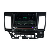 KLYDE — lecteur DVD de voiture, avec écran IPS, avec DSP, wi-fi, avec Audio et Navigation GPS, sous Android 10, 4 go + 32 go, pour Mitsubishi Lancer 2014 à 2015, 4G LTE