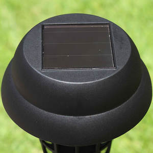Lampe UV anti-moustiques solaire étanche pour jardin et cour, piège à insectes électrique à choc, tue-moustiques extérieur - Product Image 3
