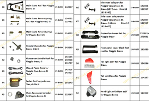 Punto di Contatto per Ciclomotore di Alta Qualità per <span class=keywords><strong>Piaggio</strong></span> Bravo, <span class=keywords><strong>Si</strong></span>, Ciao - Qualità OEM - Product Image 4