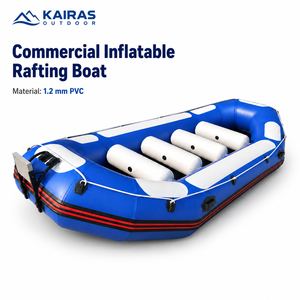 Commercial Inflatable Rafting Boat 1.2mm PVC Heavy Duty Whitewater <strong>Raft</strong> for River Rafting Parks Rental Fleets - Product Image 1