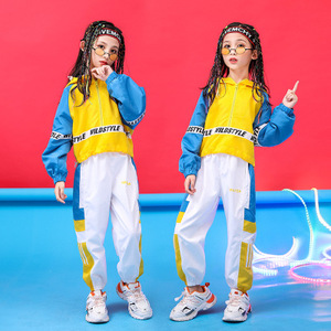 Ropa Hip Hop para Niños, Última Moda Juvenil, Sudadera con Capucha para Niña, Traje Deportivo para Otoño e Invierno - Product Image 3