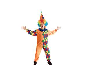 Costume d'<span class=keywords><strong>Halloween</strong></span> garçon <span class=keywords><strong>pas</strong></span> <span class=keywords><strong>cher</strong></span> d'usine Costume de clown rouge et bleu coquin avec combinaison/chapeau - Product Image 3