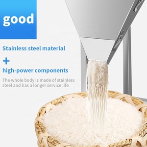 Machine de pesage et de remplissage de sachets pour granulés, <span class=keywords><strong>céréales</strong></span>, riz, chips, café, noix, avec grande <span class=keywords><strong>trémie</strong></span>, capacité de 1 kg <span class=keywords><strong>à</strong></span> 25 kg - Product Image 4