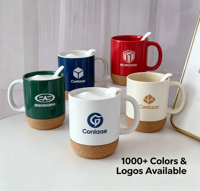 Vente en gros de tasses à café en céramique mate de 350 ml, 100 pièces MOQ, logo personnalisé, livraison rapide, mugs à café en gros pour cadeaux d'affaires