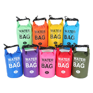 Sac étanche en PVC pour activités de plein air 2L 5L 10L 15L 20L 30L, sac à dos de plongée, sac de rangement, sac à bandoulière léger pour le sport - Product Image 2