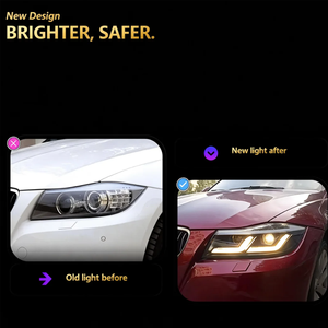 Fari RGB Snake <span class=keywords><strong>Eye</strong></span> 2011 328I E92 M3 E90 LCI per <span class=keywords><strong>BMW</strong></span>, Fari Angel <span class=keywords><strong>Eye</strong></span> Xenon LED per Auto - Product Image 4