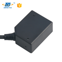 Module de scanner de codes-barres industriel robuste DF4100D à montage fixe TCP/IP avec interface USB 1D 2D QR pour contrôle d'accès et impression