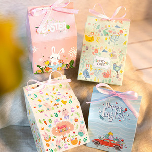 Cajas de papel de cartón para dulces, galletas, Chocolate, feliz Pascua, suministros de recuerdo de fiesta, caja de embalaje de regalo para niños, <span class=keywords><strong>precio</strong></span> de fábrica - Product Image 5
