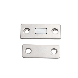 Retenue magnétique pour portes de placards et armoires, avec adhésif 3M et vis incluses, conception magnétique ultra-fine et robuste - Product Image 4
