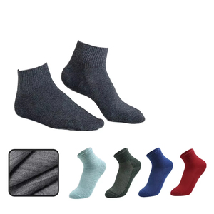 High Quality Wholesale Custom LOGO <b>Wool</b> Quick Drying Breathable Lightweight Short <b>Socks</b> for Walking - Product Image 1