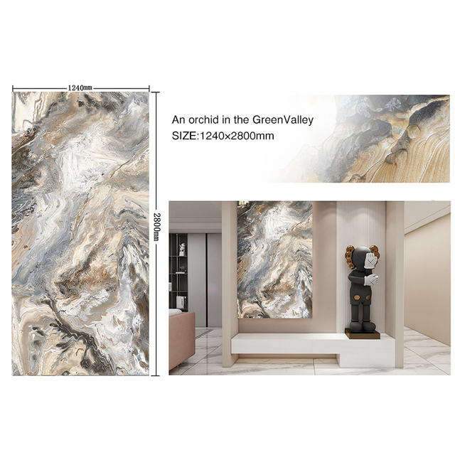 Hot Sale High Quality UV Marble Sheet PVC Marble UV Sheet Fireproof Board Easy Installation UV Wall Panel