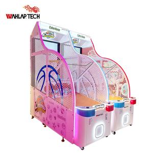 Machine de jeu de basket-ball d'arcade d'intérieur avec écran LCD vertical de 65 pouces, construction métallique, langue anglaise - Product Image 1