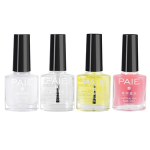 <b>Nail</b> art beginner's daily tool <b>kit</b>: <b>nail</b> polish, <b>nail</b> strengthener, cuticle remover, softener, base coat, and top coat. - Product Image 2