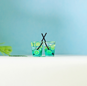 1/6 1/12 <span class=keywords><strong>maison</strong></span> de poupée Simulation Miniature Mini Fruit citron thé boisson jouet tasse modèle décor - Product Image 3