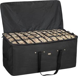 Muestra gratis personalizada de gran capacidad para caballos y ganado Bolsas de transporte de pacas de heno Bolsa de almacenamiento de hierba de heno - Product Image 1
