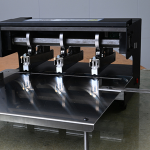 150 Vezes/Minuto 210 Páginas Capacidade Dual Triplo Cabeça Metal Corpo Multi-Função Núcleo Oco Máquina Elétrica Grampeador - Product Image 2