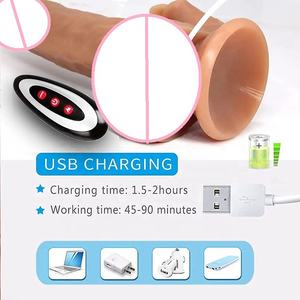 เครื่องสั่นดิลโด้แบบลิ้นกล้องส่องทางไกลไร้สายสมจริงให้ความร้อนแบบนุ่มนวลเครื่องสั่นสำหรับผู้หญิงเลียกระเจี๊ยว - Product Image 5