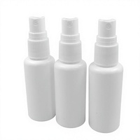 Flacon pulvérisateur vide en plastique HDPE à brume fine de 30 ml, 50 ml, 150 ml, pour parfum et recharges, avec pompe et marquage à chaud