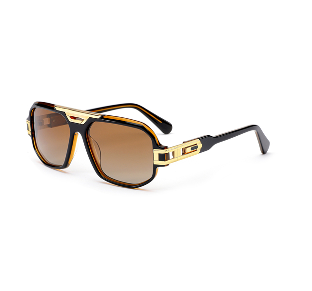 G(S)4-41307 Luxury Retro Classic Designer Sunglasses Famous Brand 2025 Polarized Driving Sunglasses Acetate Square Sunglasses