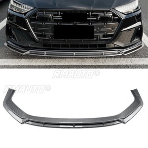 ลิ้นกันชนหน้ารถยนต์ สำหรับ Audi A7 S7 C8 Sline รุ่นปี 2019+ พร้อมดิฟฟิวเซอร์ สปอยเลอร์ อุปกรณ์ตกแต่งรถยนต์ - Product Image 3