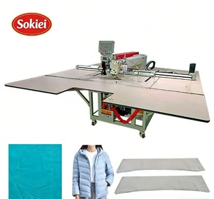 New Industrial Automatic Sewing Machine Single Needle Lock Stitch <b>Post</b>-Bed Heavy Duty for Clothing Zipper Patterns Mold Plates - Product Image 1
