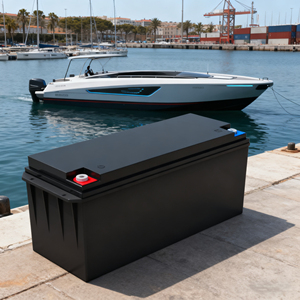 Chì axit thay thế 12.8V 100-300ah Lithium Ion LiFePO4 Pin IP65 Stackable lai có thể tất cả-trong-một cho năng lượng mặt trời trolling - Product Image 5