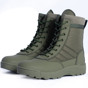 Botas de Desierto Verdes TSB09 de Cuero Vacuno o Microfibra con Costuras en Toda la Superficie - Product Image 2