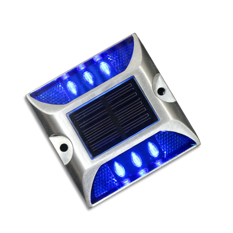High Brightness IP68 Solar Road Stud Light Aluminum LED Cat Eye G105 Underground Traffic Warning High Brightness Plastic · image 5