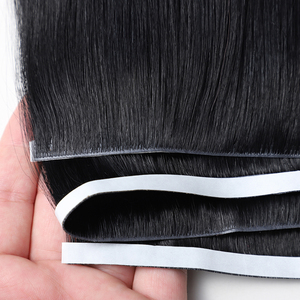 Luxe Kwaliteit Pu Geïnjecteerde Huid Inslag Tape Ins Lange Hair Extensions 100% Braziliaanse Menselijk Haar Ruwe Cuticula Uitgelijnd Maagdelijke Machine - Product Image 1