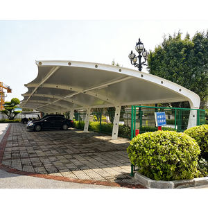 Cocheras para Complejos Comerciales, Estructura Tensada de PVC, Toldo Cantilever para Estacionamiento, Cobertizo para Estacionamiento - Product Image 6