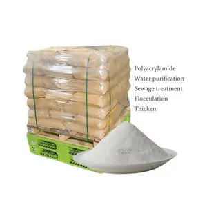 Manufacturer Cationic Anionic Polyacrylamide PAM White Powder for Beverage industry sewage match centrifugal machine sludge