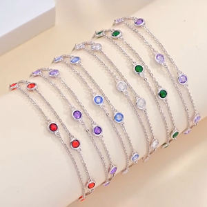 سوار فضة استرليني عيار 925 قابل للتخصيص بالجملة، أنيق وراقٍ، قطعة أزياء نسائية متعددة الاستخدامات للارتداء اليومي - Product Image 2