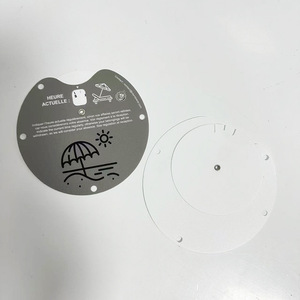 Customizable Temporary Parking Discs Plastic 15x10.6Cm For Car Parking Export - Product Image 4