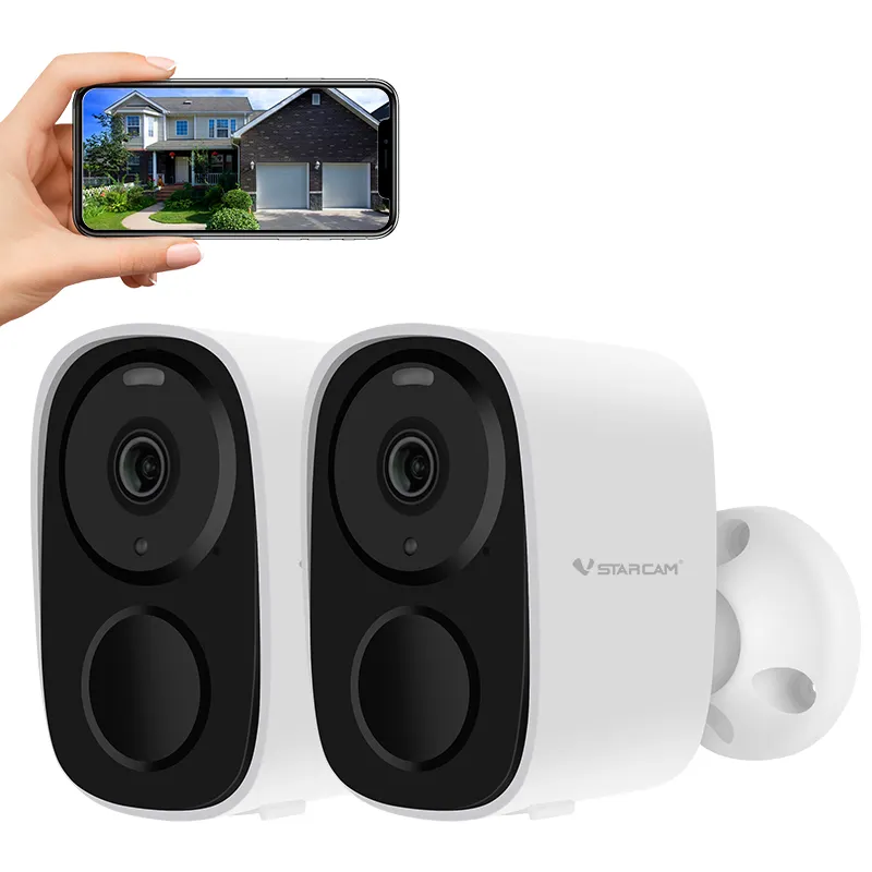 VSTARCAM Camera An Ninh Pin CB54 Camera Quan Sát Năng Lượng Mặt Trời 4G Wifi Không Dây Camera Giám Sát Ngoài Trời