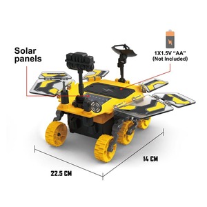 Trẻ em tự làm thí nghiệm khoa học robot Bộ dụng cụ năng lượng mặt trời Powered xe đồ chơi tự gắn năng lượng mặt trời Powered Rover Robot khoa học đồ chơi - Product Image 4
