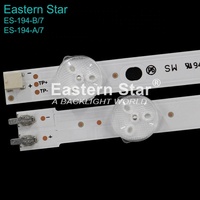 Barre LED ES-194 SAM SUNG 2013SVS60 3228N1 B2 R07 REV1.7 pour SAMSUNG UN60J6200AF UN60FH6003GXZD Bande de rétroéclairage TV 12 pièces/ensemble 610MM