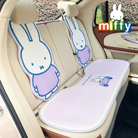 Original Miffy Vier-Jahreszeiten Universal Silikon-Gel & Schwamm Atmungsaktives Cartoon-Autositzkissen OLIVER Fit