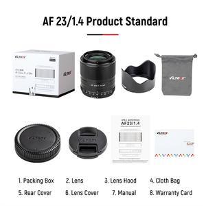 Viltrox AF 23 مللي متر F1.4 السيارات عدسات تركيز فتحة صورة واسعة زاوية عدسة ل فوجي X جبل X20 X-T20 X-T100 كاميرا عدسة - Product Image 6