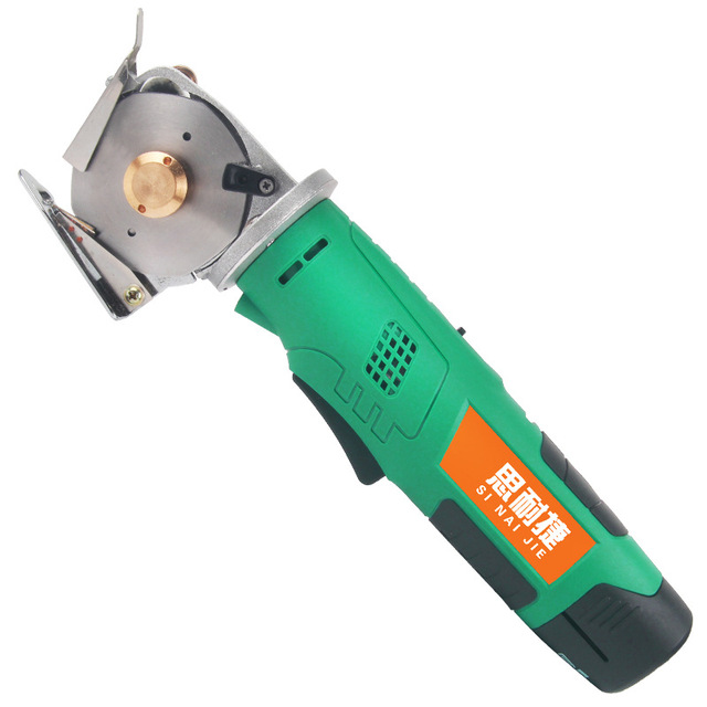 Portable Cordless Electric Scissors Stainless Steel Sewing Shear Cloth Cutter Fabric Cutting Machine Kit Battery Power Source