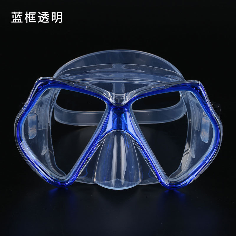 Cadre bleu transparent