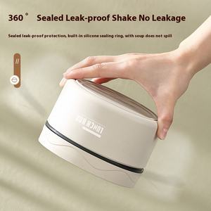 Lonchera Infantil Portátil de Acero Inoxidable 304, Diseño de Dibujos Animados, Sostenible, Aislada, de un Solo Nivel, 5L, a Prueba de Fugas, con 3 Compartimentos, de Grado Alimenticio - Product Image 4