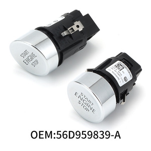 สวิตช์สตาร์ทรถยนต์ Volkswagen Passat แบบกดปุ่มเดียว รุ่น 56D959839A ระบบเข้ารถแบบไร้กุญแจ วัสดุ ABS แบบมีสาย - Product Image 5