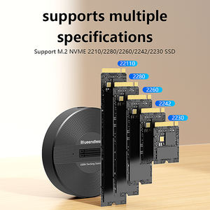 USB4 M2 NVME SSD محطة إرساء 40Gbps USB نوع C إلى محطة إرساء خارجية <span class=keywords><strong>M</strong></span>.2 NVME SSD حاوية - Product Image 5