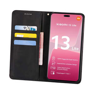 Funda Tipo Cartera con Tapa Magnética para Xiaomi Poco M4 M5 Pro 4G 12 <span class=keywords><strong>Lite</strong></span> 13 5G 13 Pro 14 Ultra, Funda de Cuero - Product Image 5