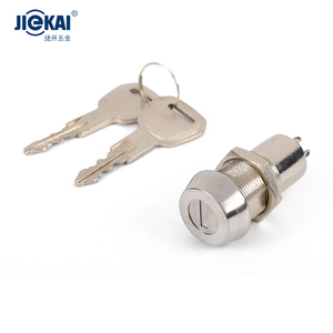 Jk219 SPST 19mm 2 vị trí keyed chuyển đổi với cơ chế khóa cho thang máy trạm cơ sở - Product Image 1