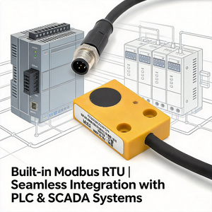 Tête de lecture/écriture <span class=keywords><strong>RFID</strong></span> industrielle FineJoin D1339, indice de protection IP67, ABS, Modbus RTU 13,56 MHz, pour mécanisme de déclenchement de jeu Escape Room - Product Image 2