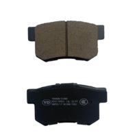 Plaquettes de frein en céramique en gros, bloc de frein OEM ODM, sabots de frein D537 pour GREAT WALL HAVAL H ONDA ACCORD CIVIC CR-Z INSPIRE