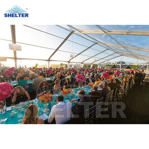 Tenda Wedding-Tents-for-200-People20x20 per matrimonio a baldacchino trasparente per tenda Hochzeitszelt cattedra - Product Image 5