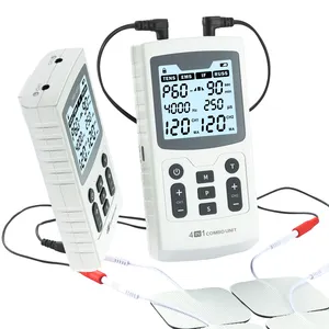 4000Hz Interferential Current RUSS electrical muscle stimulator physiotherapy back shoulder neck pain relief EMS TENS